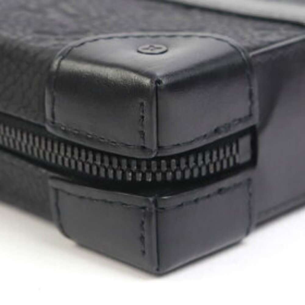 Louis Vuitton Leather Soft Bag Taurillon Monogram Trunk Wallet Embossed Body - Picture 8 of 9